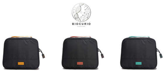 BioCurio Trapezoid Travel Toiletry Bag