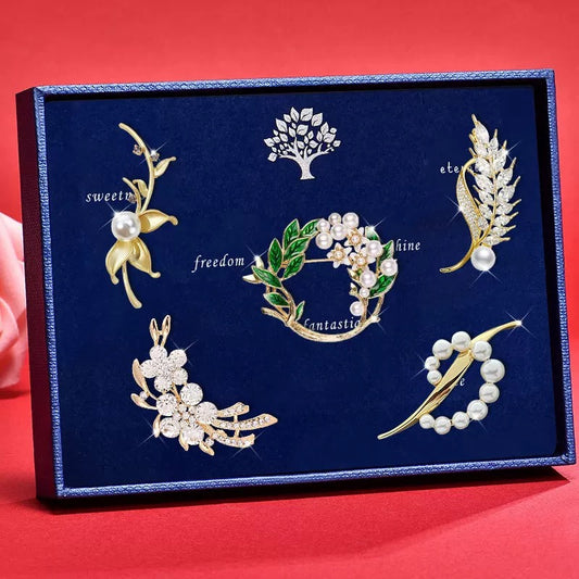 BIOCURIO 7-Day Brooch Set Holiday Gift